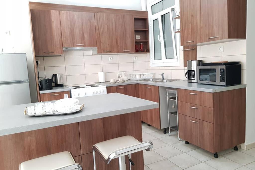 אתונה A Great Stay At A Comfortable Large Apartment מראה חיצוני תמונה